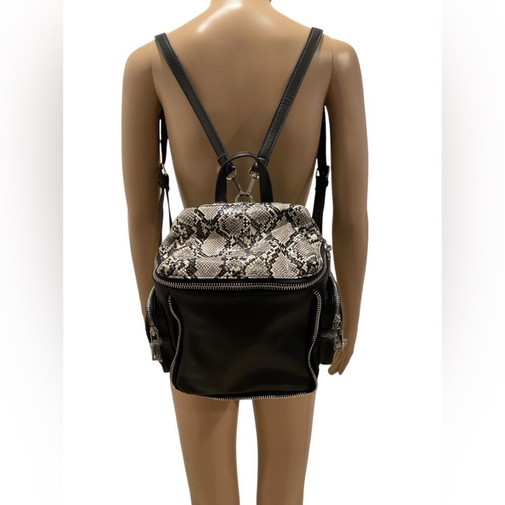 Urban Expressions Blackโand Snake Print Women's Backpack